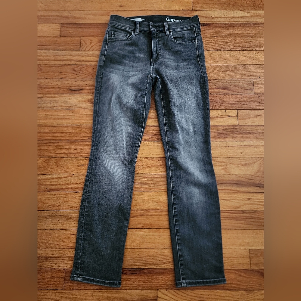 Gap Slim Straight Grey Jeans